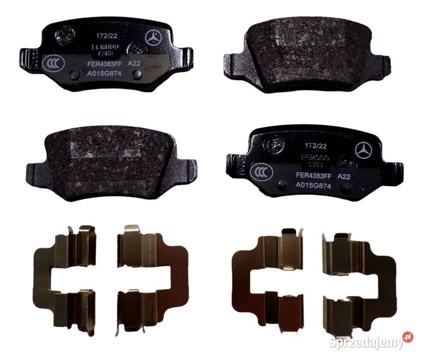 MERCEDES W168 W169 W245 W414 Klocki hamulcowe śląskie Ruda Śląska