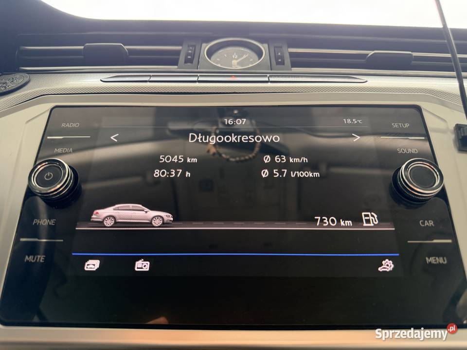 VW Passat B8 benzyna zadbany nieuszkodzony