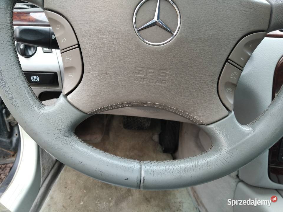 Kierownica szara MULTIFUNKCJA z poduszką Kamień Pomorski