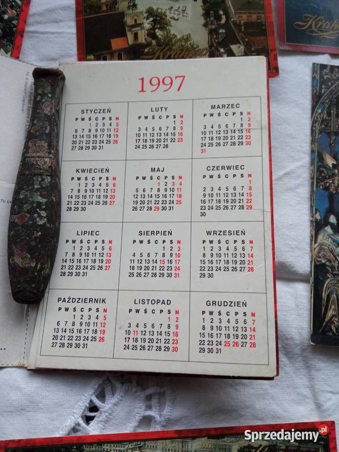Widokówka pocztówki Kraków 1997 Pocztówki i karty telefoniczne Szczecin