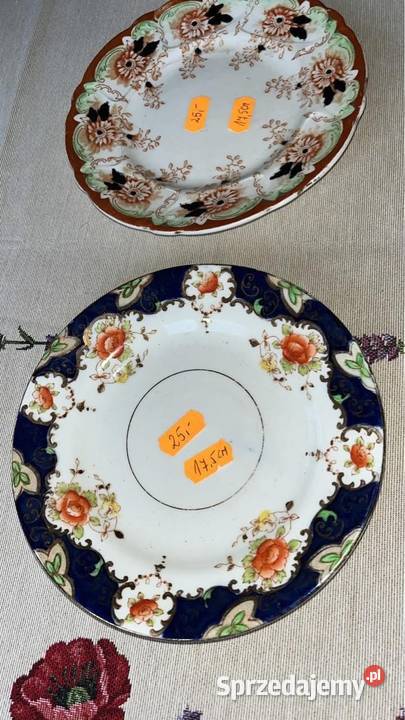 Angielski talerzyk deserowy