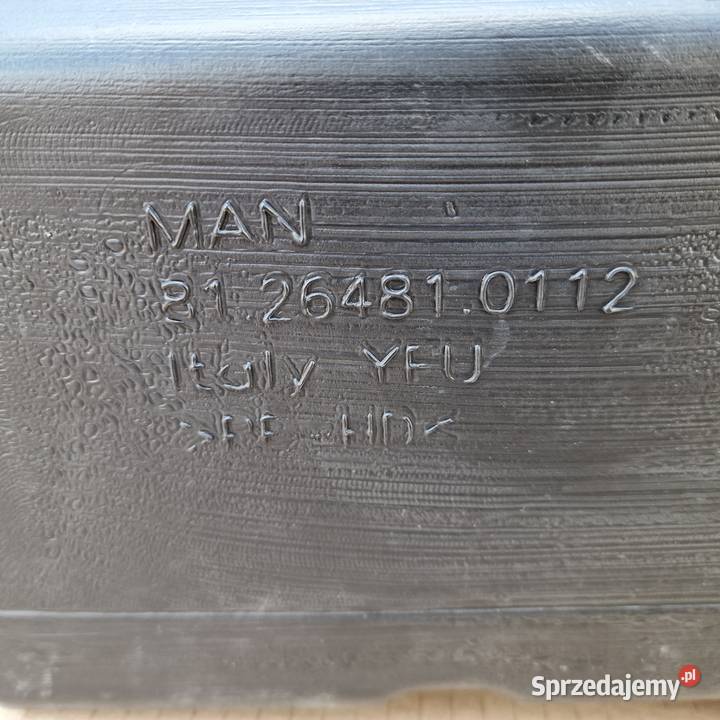 MAN TGX TGS ZBIORNICZEK PŁYNU SPRYSKIWACZY ciężarowe Bieleń