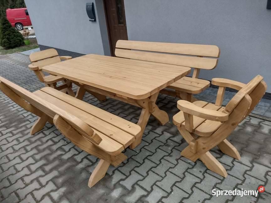 stół - komplet ogrodowy meble ogrodowe