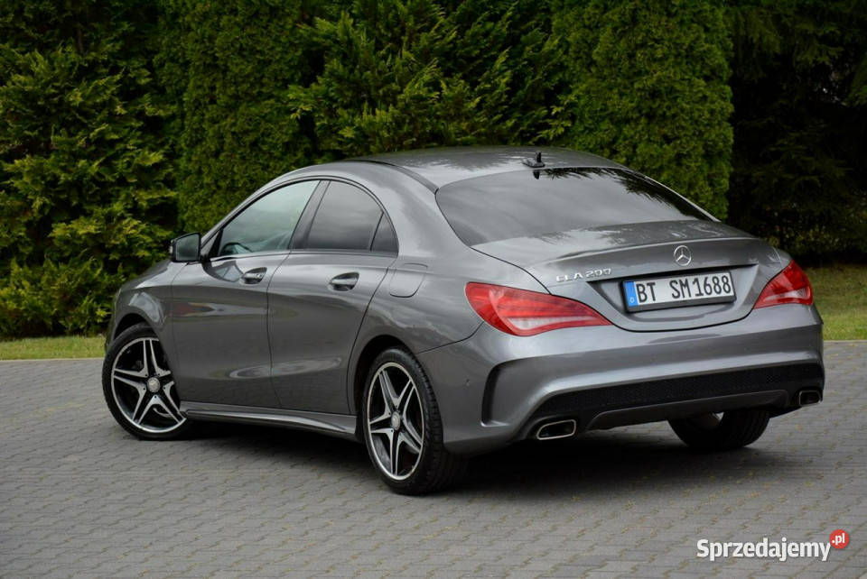 Mercedes CLA 200 AMG Line Navi Distronic Bixenon autoalarm Ostrów Mazowiecka