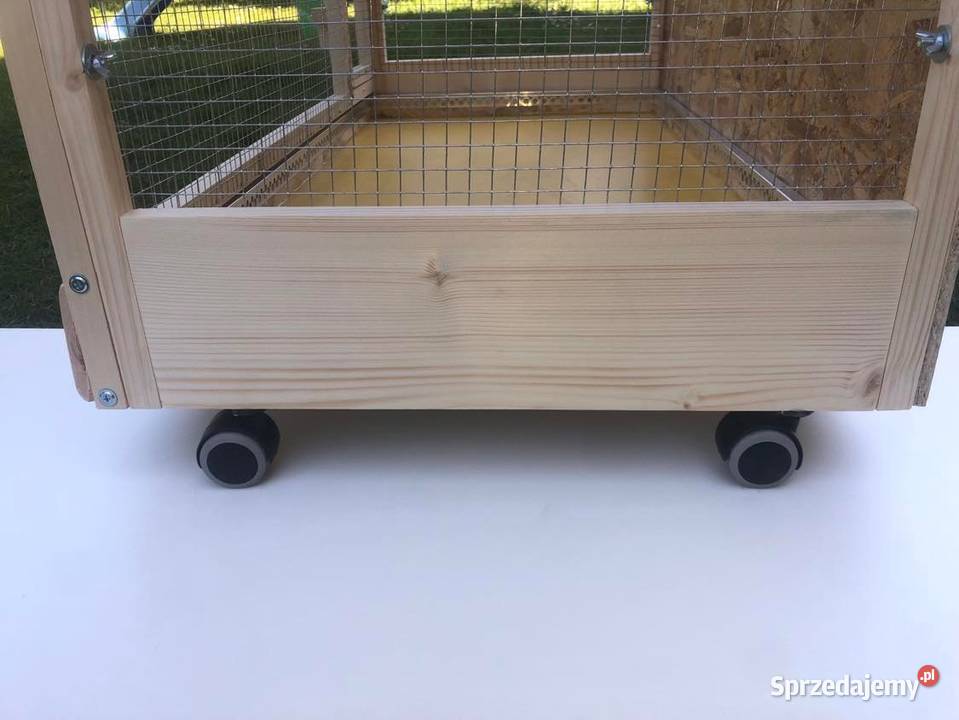Klatka drewniana zagroda królika świnki morskiej Myszków