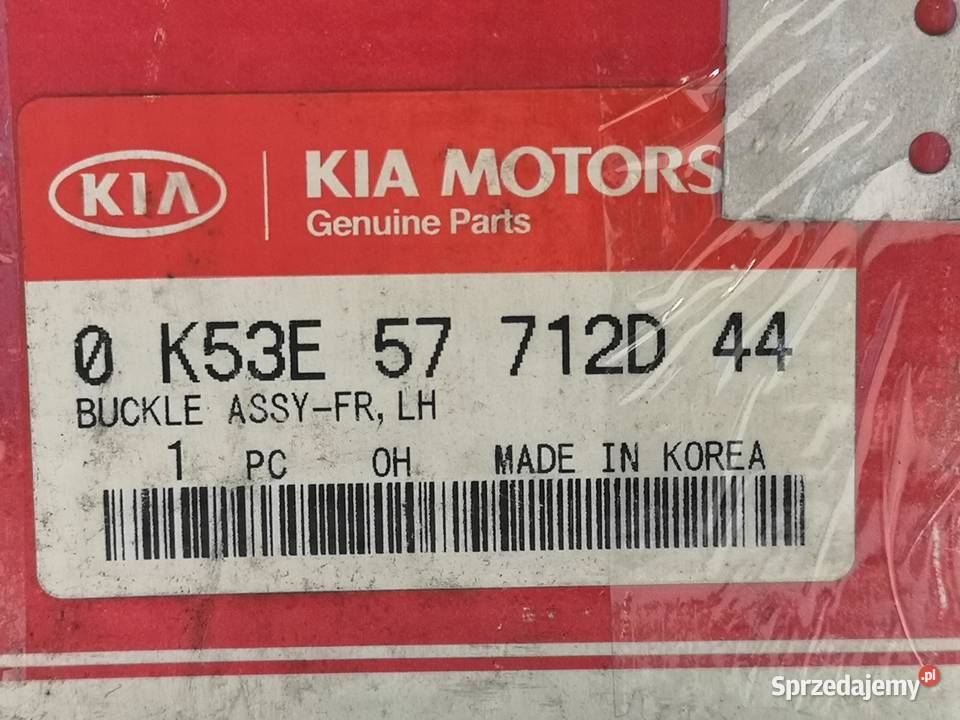 ZAPINKA PASA LEWY PRZÓD KIA CARNIVAL 9905
