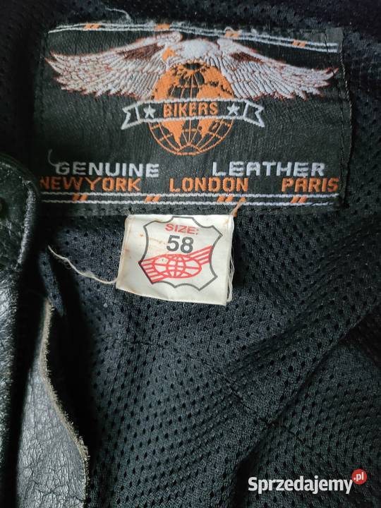 Kombinezon motocyklowy skóra naturalna XL