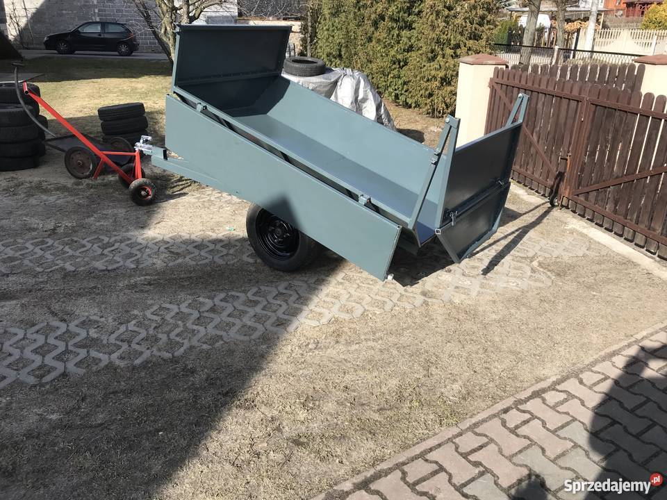 Przyczepa przyczepka leśna z hamulcem do Olkusz sprzedam