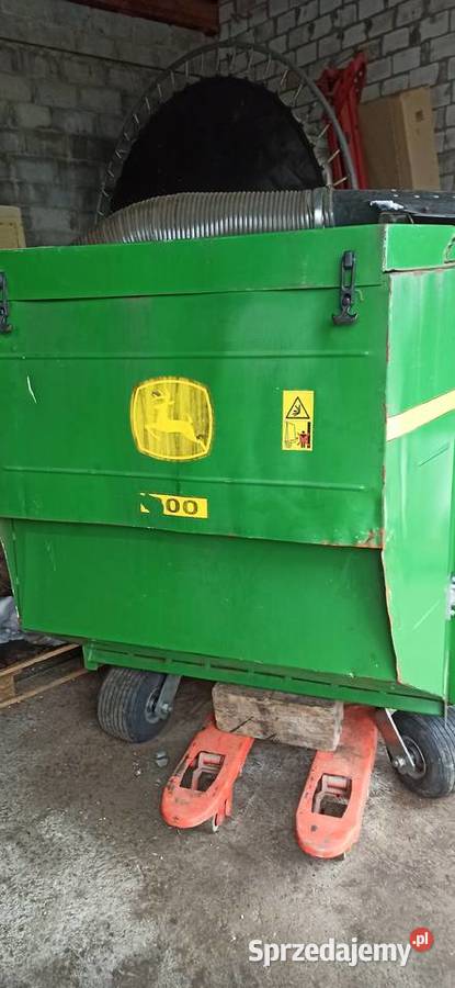 John Deere 345 H odkurzacz dmuchawa łódzkie Piotrków Trybunalski sprzedam