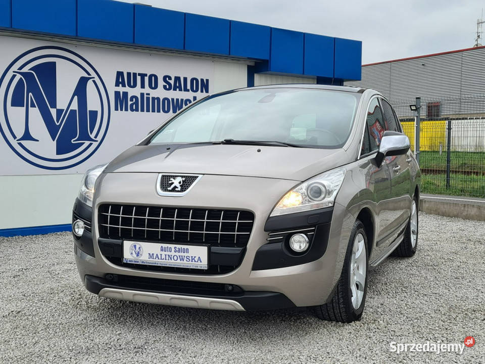 Peugeot 3008 20 HDI SzklanyDach Xenon Navi 2xPDC ABS Wągrowiec