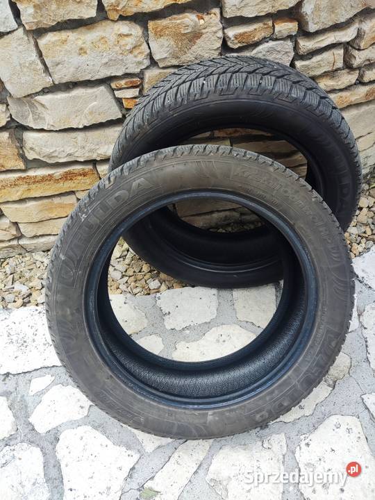 2 zimowe opony używane 645mm Fulda 205 55 R17 małopolskie Kraków sprzedam