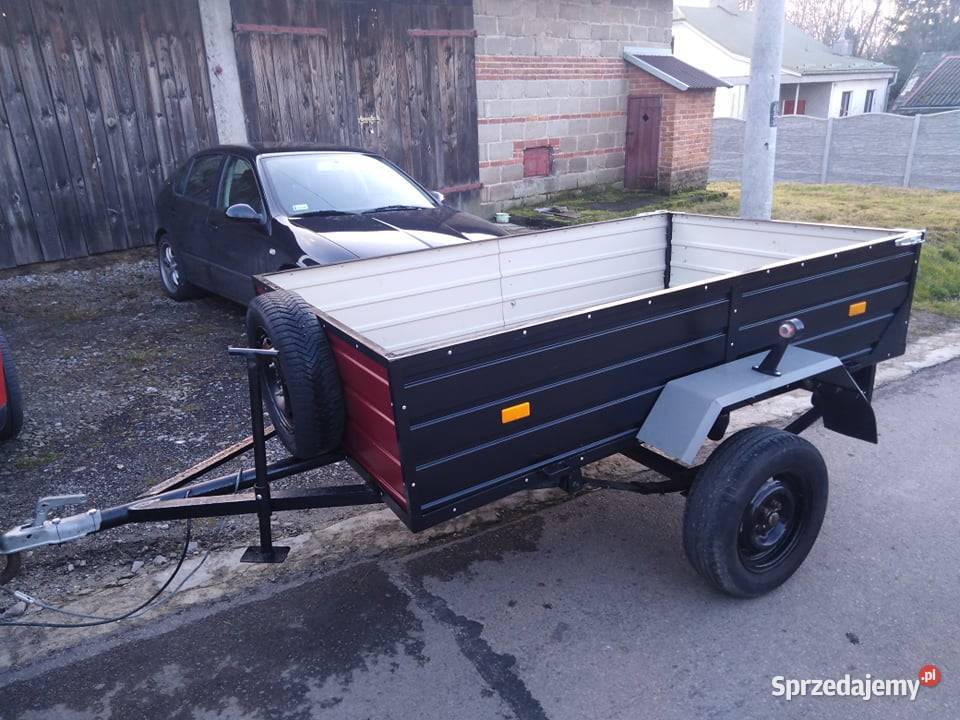 Przyczepa przyczepka samochodowa nowa