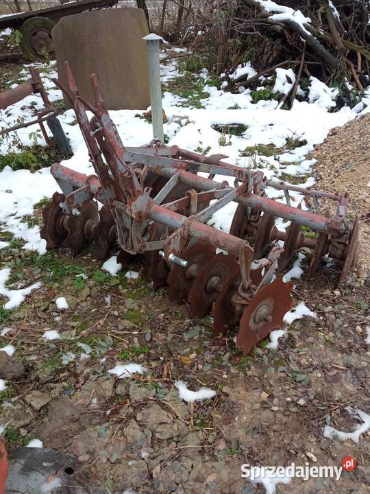 Brona talerzowa talerzówka 4x5 X świętokrzyskie Kaczkowice