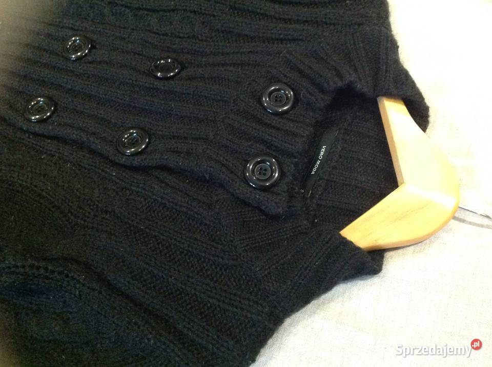 Sweter Dłuższy Damski VERO MODA S Wełna 10 Swetry i golfy Nowa Sól