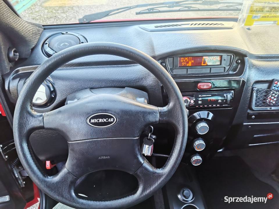 Microcar MGO 2013r 4 osobowy Fak VAT23 L7e na B1 lakier metallic łódzkie