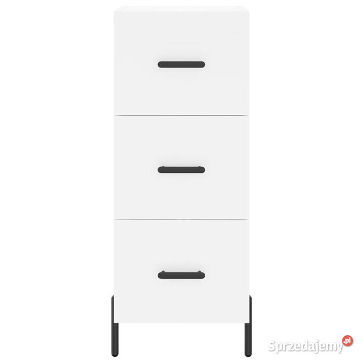 Szafka biała 345x34x90 materiał drewnopochodny
