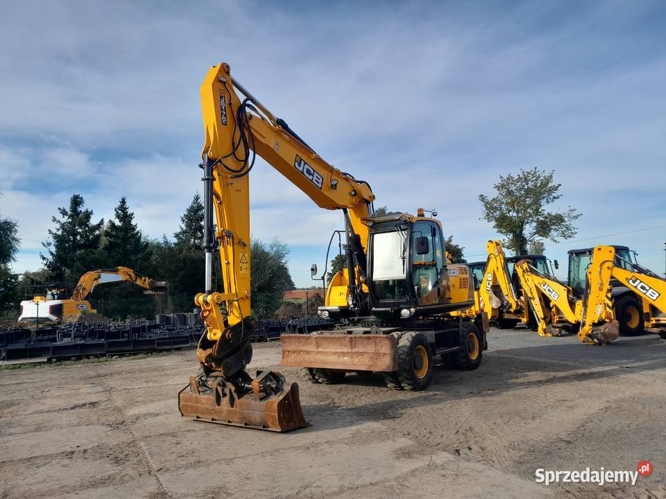 JCB JS175W 2018R KOPARKA KOŁOWA KOŁÓWKA CAT Krotoszyn