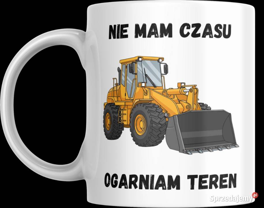 Kubek prezent fana operatora maszyn budowlanych Bydgoszcz