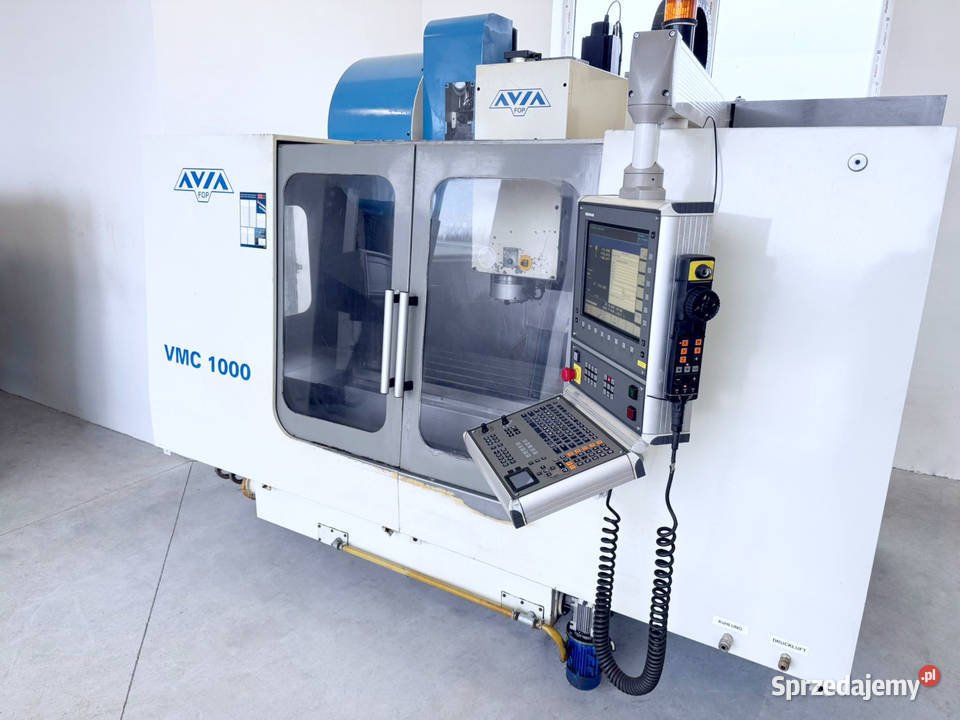 Frezarka CNC AVIA VMC 1000 z Niemiec cicha Zabór