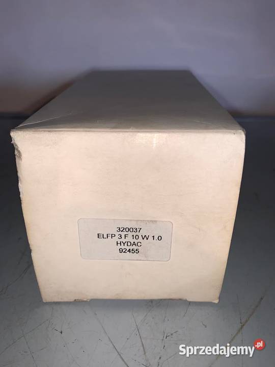 HYDAC ELF P 3 F 10 W 10 TANK BREATHER FILTER Pozostałe Warszawa