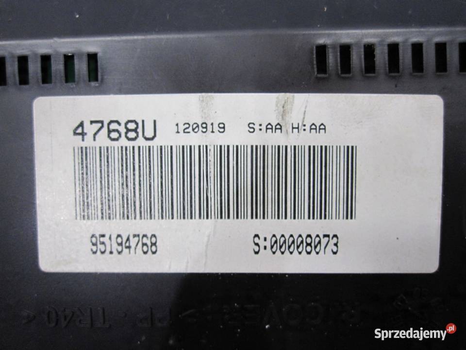 OPEL ANTARA LIFT 12r licznik zegary ANGLIK sprzedam