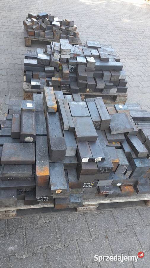 Stal gatunkowa C45 C55 kawałki pręty płaskie Białystok