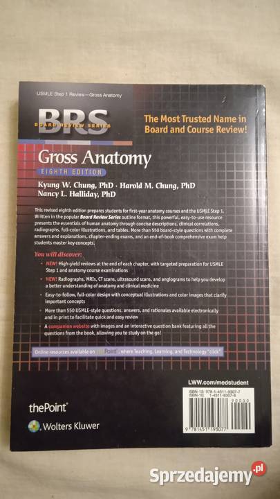Gross Anatomy Chung Halliday mazowieckie Warszawa
