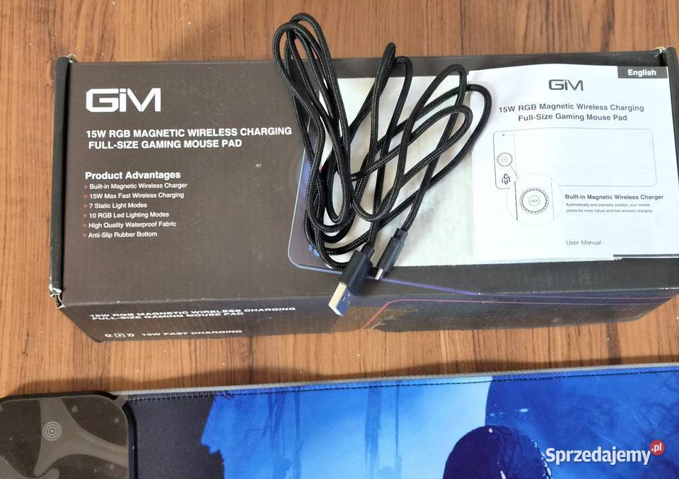 Podkładka pod mysz z ładowarka wireless Jastrzębie-Zdrój