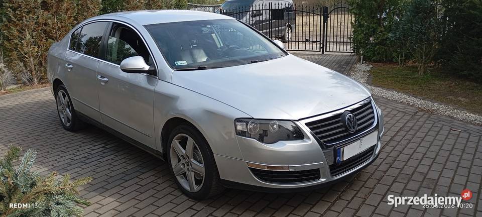 Volkswagen Passat 20 TDi 140czarne skóry grzane nieuszkodzony Passat kujawsko-pomorskie Wałdowo Szlacheckie