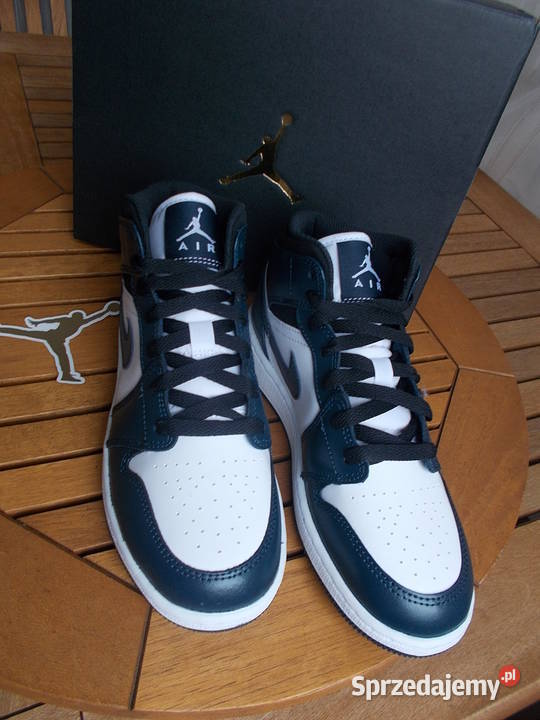 r 365 Nike JORDAN 1 Mid Armory Navy Dark Teal Poznań