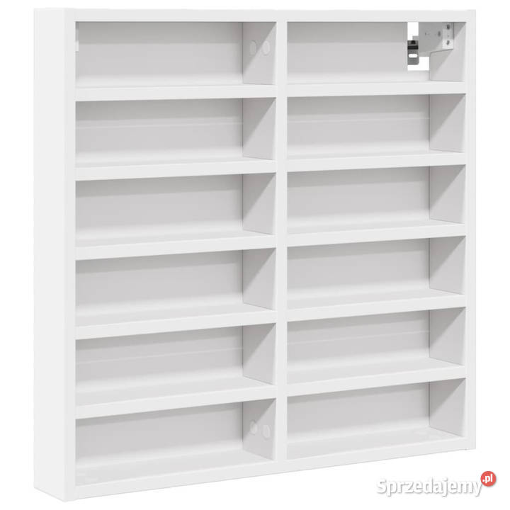 Witryna biała 60x85x58 materiał drewnopochodny Kredensy i witryny Warszawa sprzedam