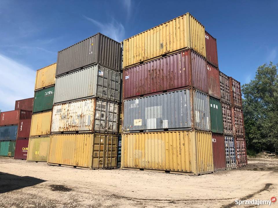 Kontener magazynowy 20 DC 6 metrów Warszawa