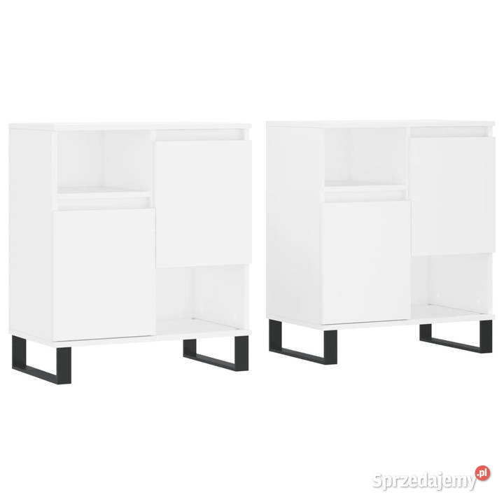 Szafki 2 białe materiał drewnopochodny WM3190133 Warszawa