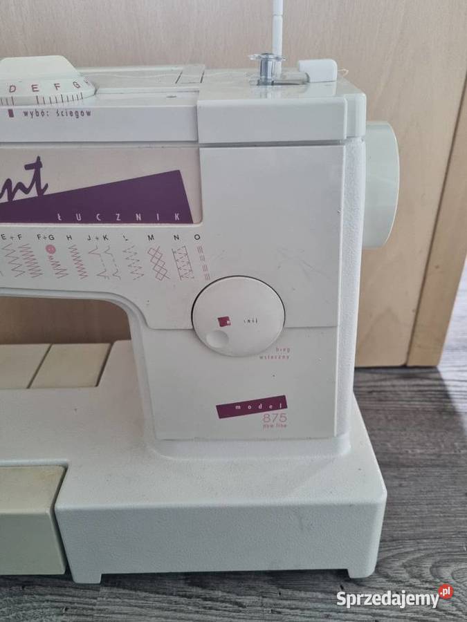 Maszyna do szycia ŁUCZNIK 875 serwisie Solnica
