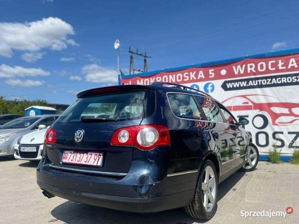 Volkswagen Passat B6 20 Diesel 2006 Klima Radio Wrocław