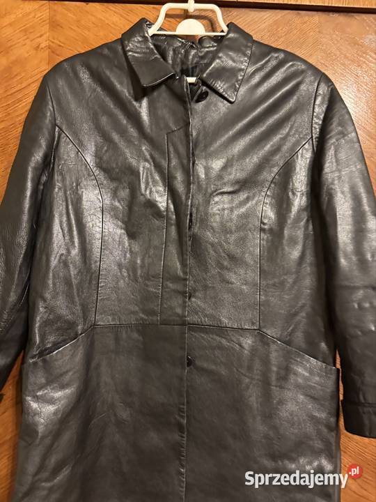 Kurtka damska 44 skóra naturalna czarna Vintage Rozmiar 44(XXL) Częstochowa sprzedam