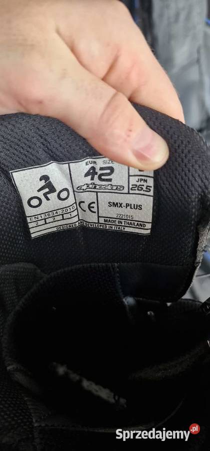 Buty motocyklowe Alpinestars SMx pkus 265 Kłodzko sprzedam