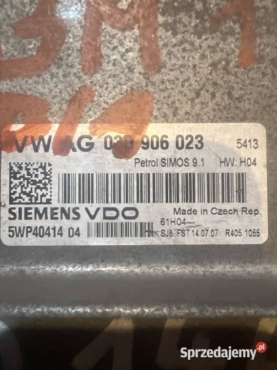 Komputer silnika vw 03d906023 wielkopolskie sprzedam