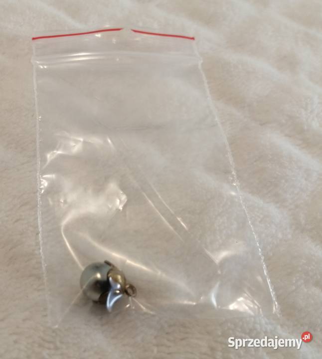 Wisiorek zawieszka srebrna kula 7x11mm Kreatywne śląskie Czeladź