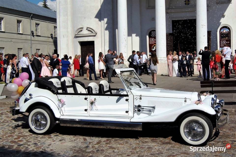 Zabytkowy samochód do ślubu Kabrio Alfa Romeo mazowieckie Węgrów