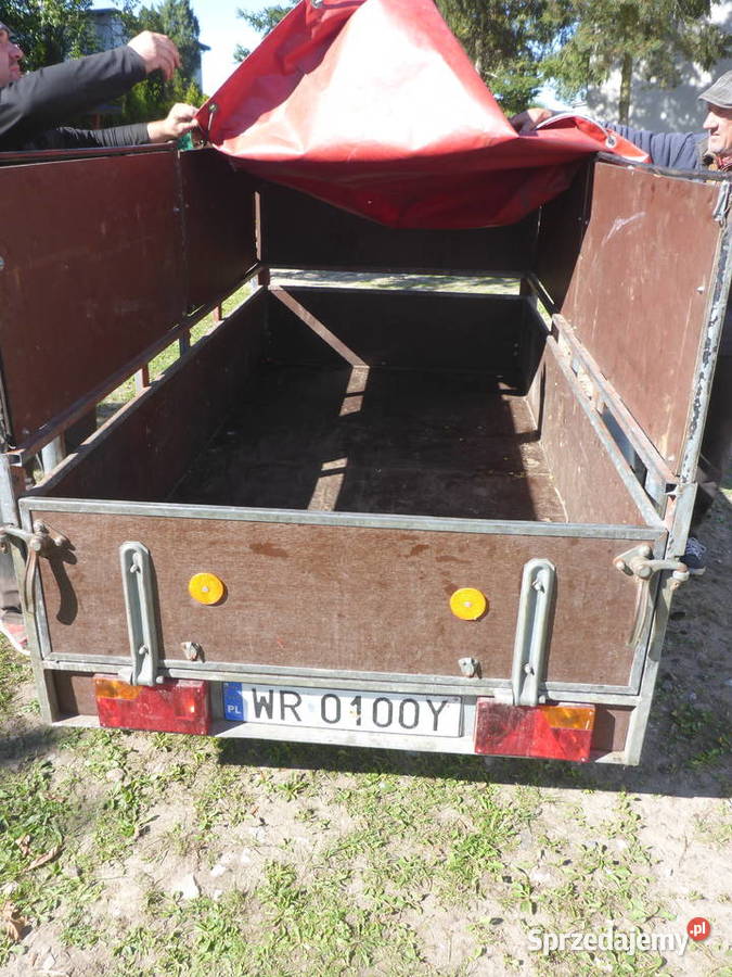 przyczepka 750 DMC zarejestrowana lekka Radom