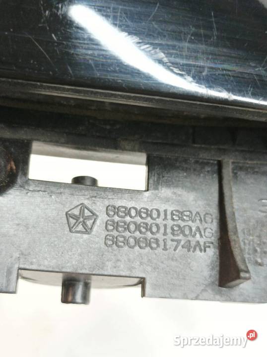 KLAMKA ZEWNĘTRZNA PRAWA TYŁ 186017461 Dodge Rok produkcji 2019 Klamki świętokrzyskie sprzedam