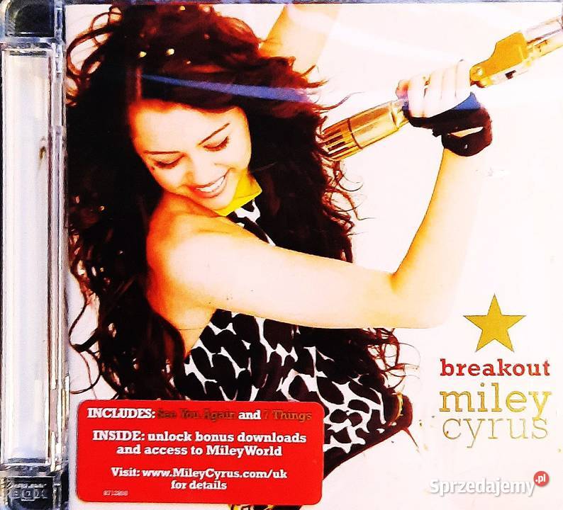 CD Nowa Album CD MILEY CYRUS Breakout Album CD kujawsko-pomorskie