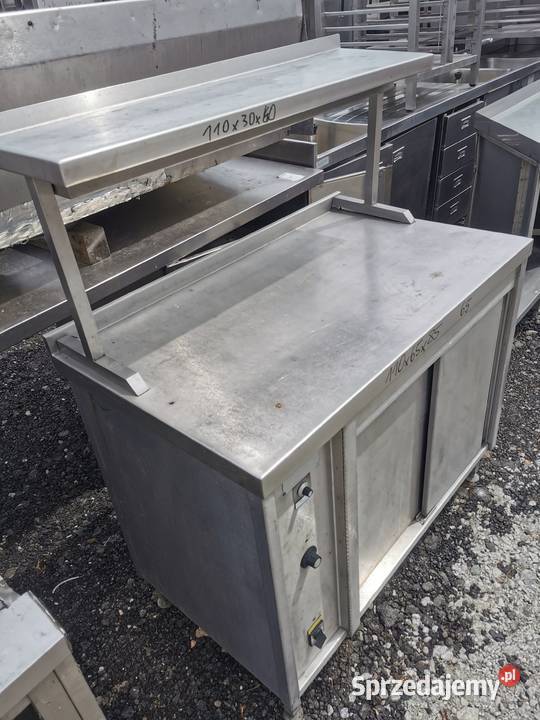 Stół roboczy z nadstawką 110x65x85 65 Gastronomia Krotoszyn sprzedam