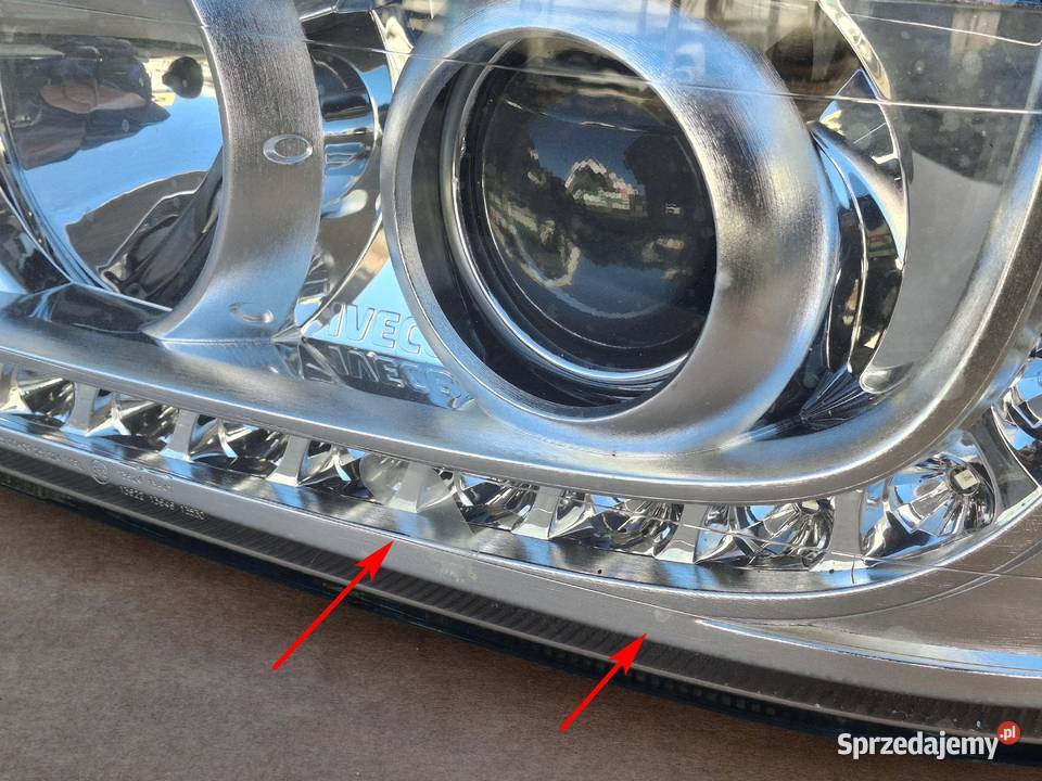 IVECO STRALIS HIWAY EUROCARGO REFLEKTOR LEWY H7 ciężarowe lubuskie Bieleń