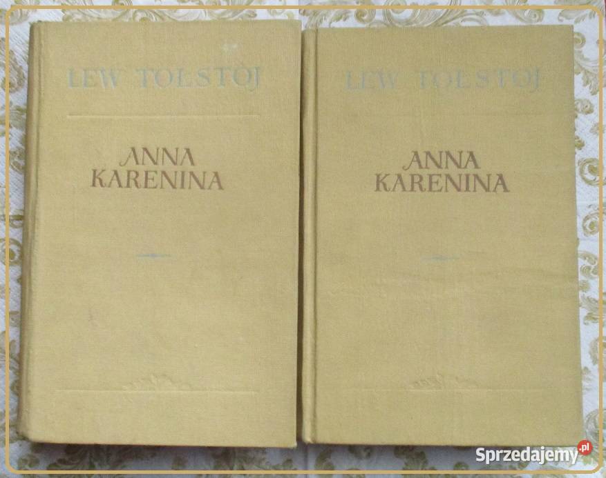Anna Karenina LTołstoj 1954 Uniechowski powieść Proza i poezja łódzkie Łódź