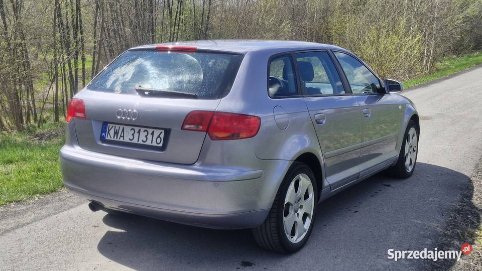 Audi A3 8P Sportback ładna manualna małopolskie Myślenice