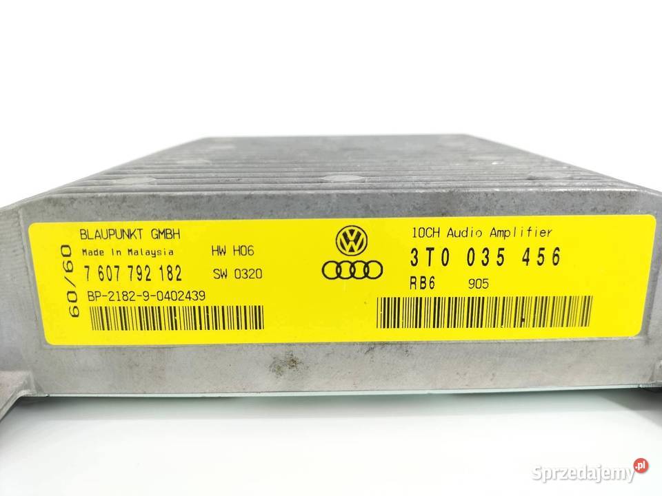 WZMACNIACZ RADIA AUDIO 3T0035456 Skoda Superb II