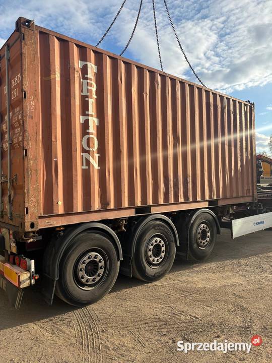 Kontener morski 6 metrowy 20 DV sprzedam Frombork sprzedam