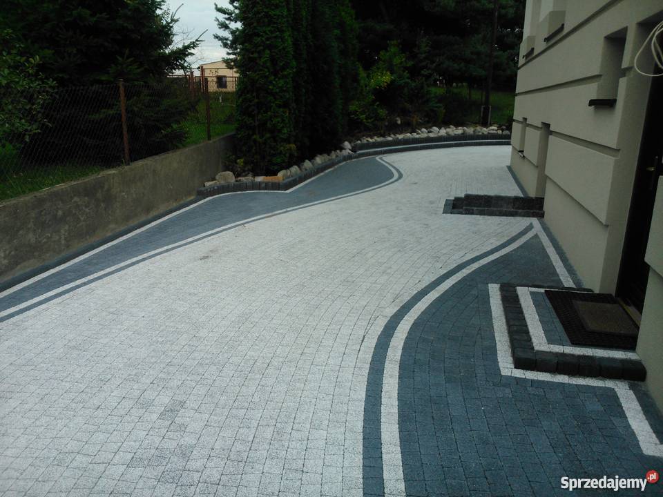 Układanie kostki brukarstwo Jaworzno Mysłowice usługa
